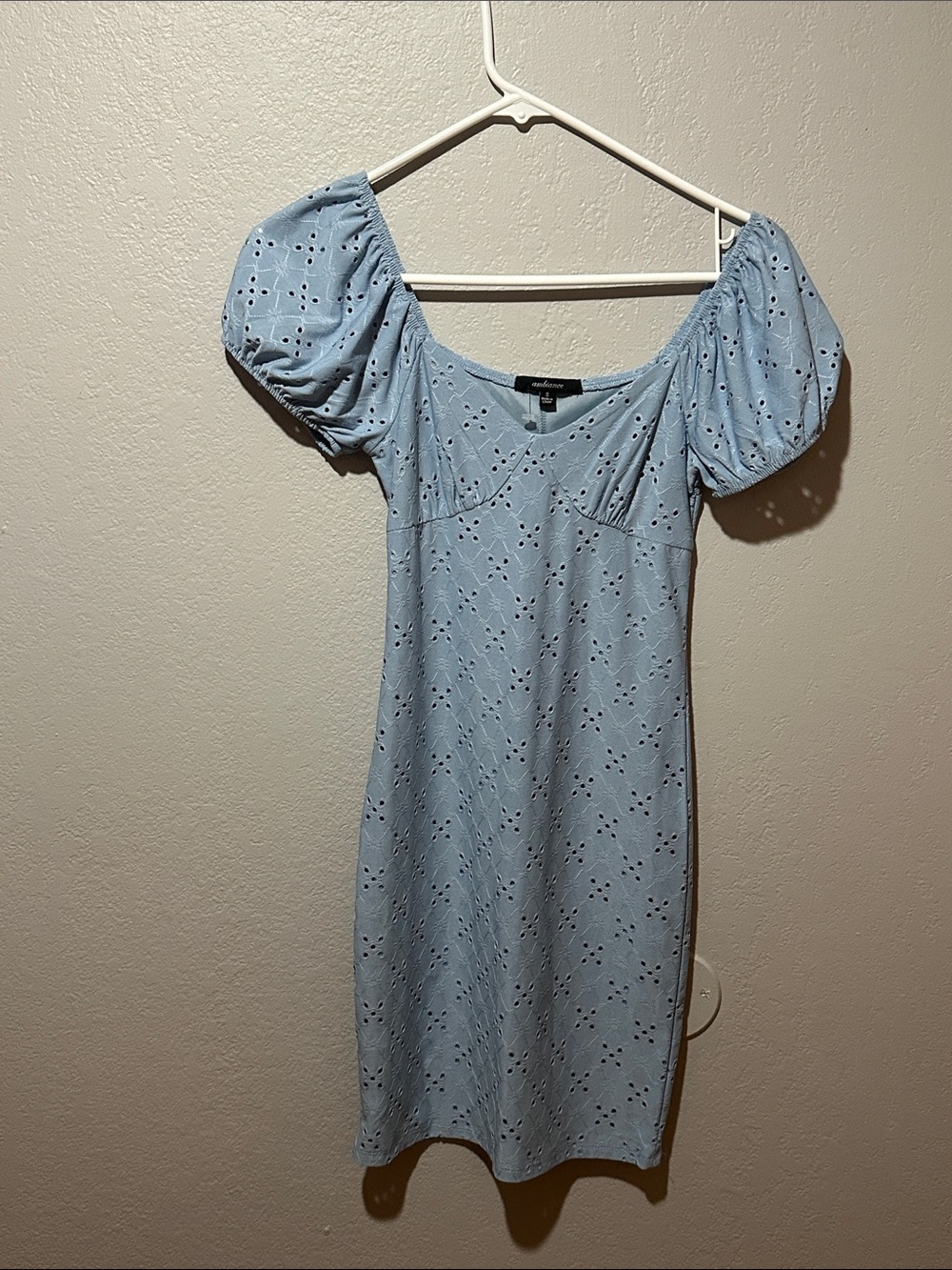 10. Baby blue dress